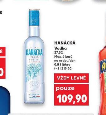 Kaufland Hanácká vodka nabídka