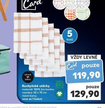 Kaufland Kuchyňské utěrky nabídka