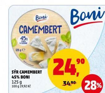 Penny Market Camembert sýr nabídka