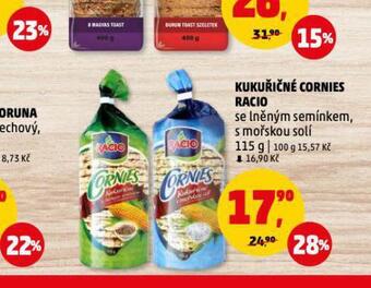 Penny Market Kukuřičné cornies racio nabídka