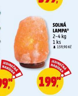 Penny Market Solná lampa nabídka