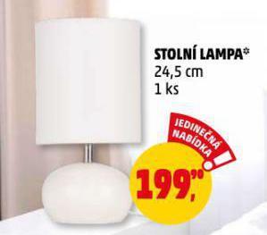 Penny Market Stolní lampa nabídka