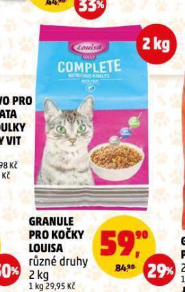 Penny Market Granule pro kočky louisa nabídka