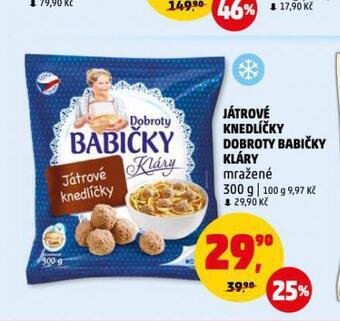 Penny Market Játrové knedlíčky nabídka