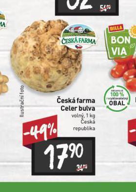 Billa Celer bulva nabídka