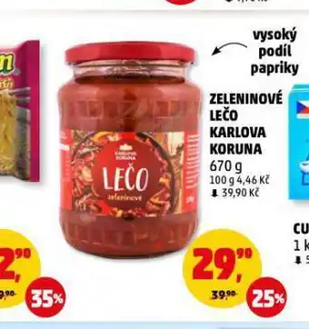 Penny Market Zeleninové lečo nabídka