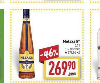 Billa Metaxa 5* nabídka