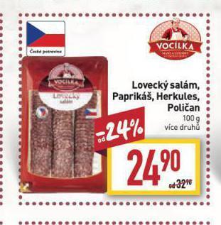 Billa Herkules nabídka