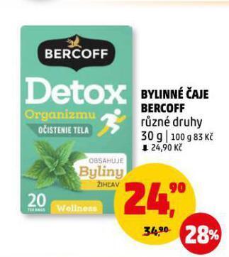 Penny Market Bylinné čaje bercoff nabídka