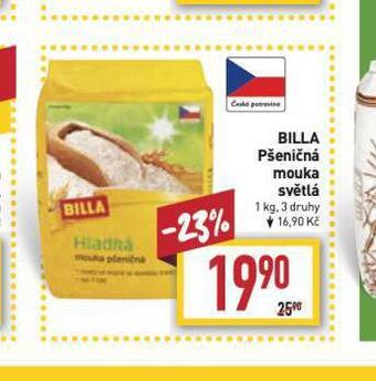 Billa Billa pšeničná mouka světlá nabídka