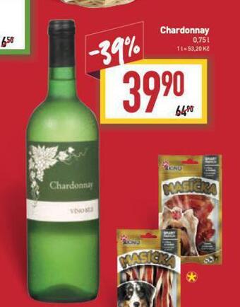 Billa Chardonnay nabídka