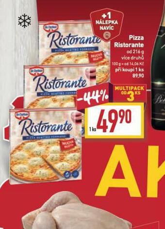 Billa Pizza ristorante nabídka