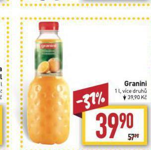 Billa Granini nabídka