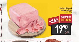 Billa Šunka výběrová nabídka