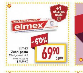 Billa Elmex zubní pasta nabídka