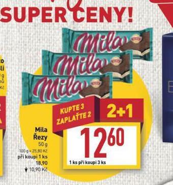 Billa Mila řezy nabídka