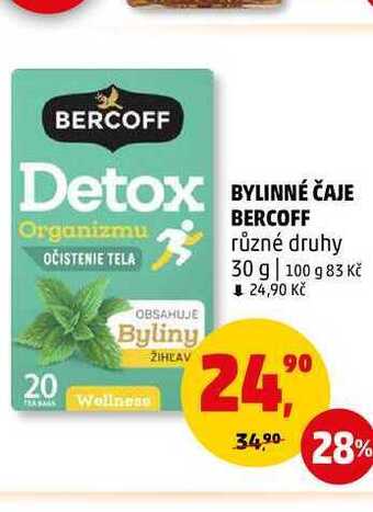 Penny Market Bylinné čaje bercoff, 30 g nabídka