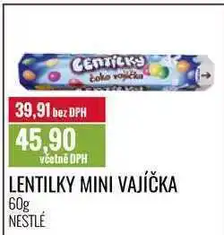 Ratio Lentilky mini vajíčka, 60 g nabídka