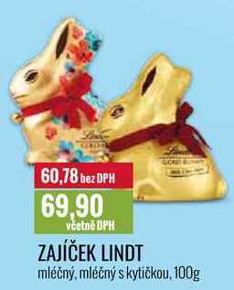 Ratio Zajíček lindt, 100 g nabídka