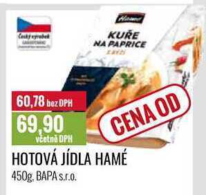 Ratio Hotová jídla hamé, 450 g nabídka