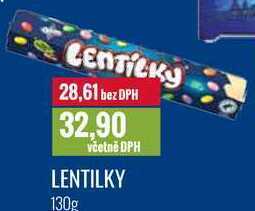 Ratio Lentilky, 130 g nabídka