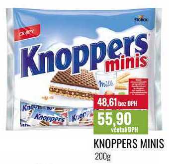 Ratio Knoppers minis, 200 g nabídka