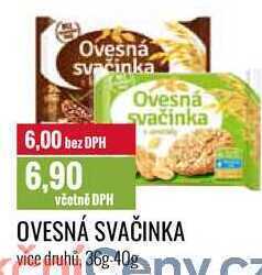 Ratio Ovesná svačinka, 36 g-40 g nabídka