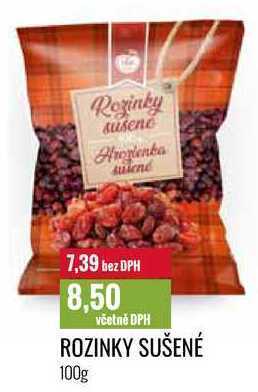 Ratio Rozinky sušené, 100 g nabídka