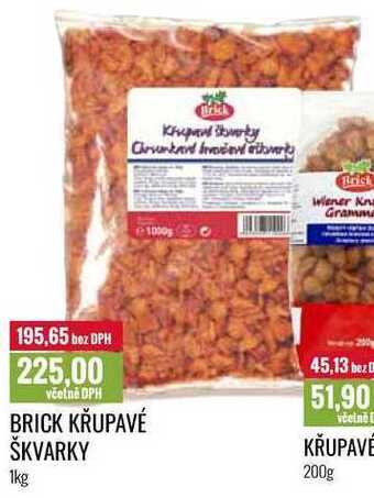 Ratio Brick křupavé škvarky, 1 kg nabídka