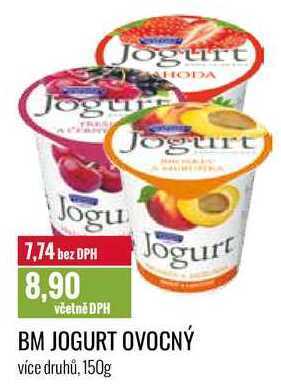 Ratio Bm jogurt ovocný, 150 g nabídka