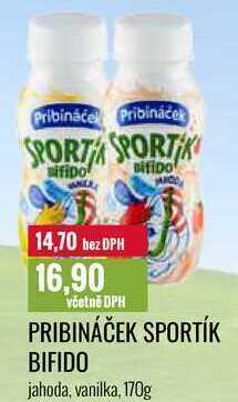 Ratio Pribináček sportík bifido, 170 g nabídka