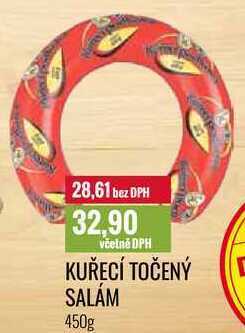 Ratio Kuřecí točený salám, 450 g nabídka