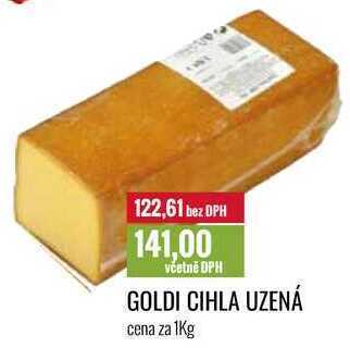 Ratio Goldi cihla uzená, cena za 1 kg nabídka