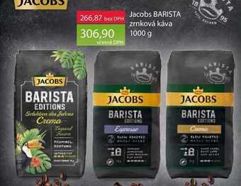 Ratio Jacobs barista zrnková káva, 1000 g nabídka