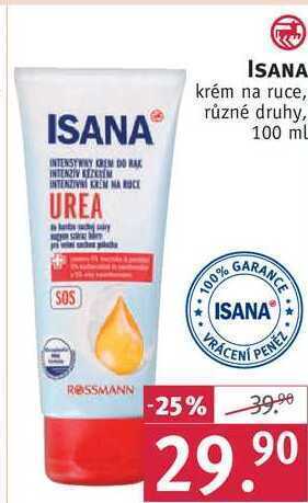 Rossmann Isana krém na ruce, 100 ml nabídka