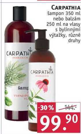 Rossmann Carpathia šampon, 350 ml nabídka