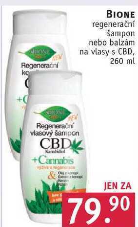 Rossmann Bione regenerační šampon, 260 ml nabídka