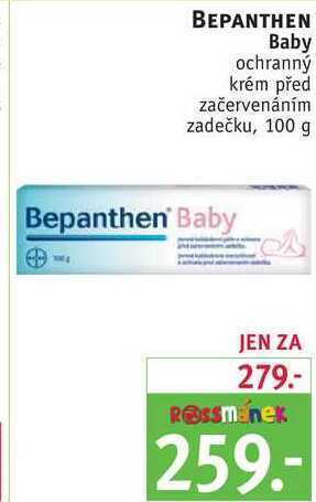 Rossmann Bepanthen baby ochranný krém, 100 g nabídka