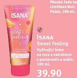 Rossmann Isana sweet feeling vyživující krém na ruce, 100 ml nabídka