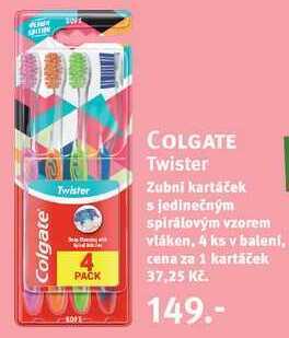 Rossmann Colgate twister zubni kartáček, 4 ks nabídka