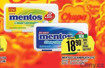 Tamda Foods Mentos cleanbreath 21g nabídka