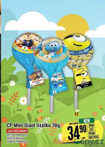 Tamda Foods Cp mini giant lízátko 30g nabídka
