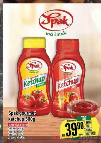 Tamda Foods Spak gourmet ketchup 500 g nabídka