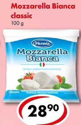 CBA Mozzarella bianca classic, 100 g nabídka