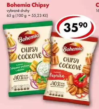 CBA Bohemia chipsy, 65 g nabídka