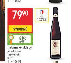 Globus Habánské sklepy nabídka