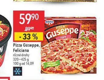 Globus Pizza guseppe nabídka