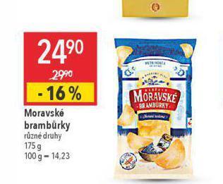 Globus Moravské brambůrky nabídka