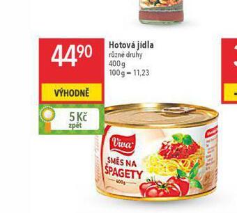 Globus Hotová jídla nabídka