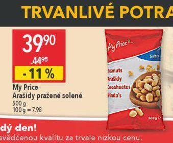 Globus Arašídy nabídka